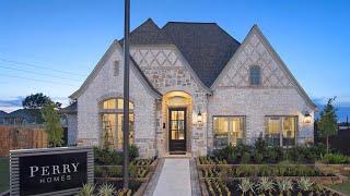 INSIDE MODERN LUXURIOUS HOME | TOP RANKED COMMUNITY MERIDIANA | PERRY HOME TOUR | NEAR HOUSTON TX