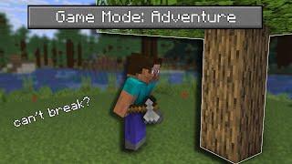 Beating Minecraft in Adventure Mode!