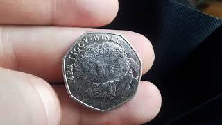 MY FIRST GIVEAWAY - MRS TIGGY WINKLE 50p COIN (Closed)