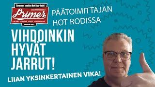 Päätoimittajan Hot Rodissa on vihdoinkin hyvät jarrut! - Liian yksinkertainen vika!!!