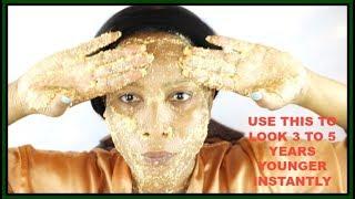 POWERFUL ANTI - AGING FACIAL MASK, RED LENTILS  + APPLE | LOOK 3 TO 5 YEARS YOUNGER |Khichi Beauty