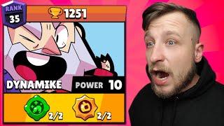 to było MOIM MARZENIEM! DYNAMIKE 35 RANK! BRAWL STARS POLSKA