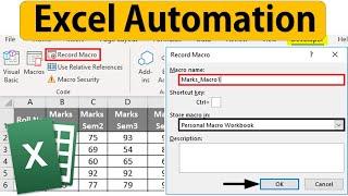 Automate your Daily Excel Work | Excel VBA Automation