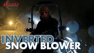 The Inverted Snow Blower in Action | MK Martin Meteor Snow Blower