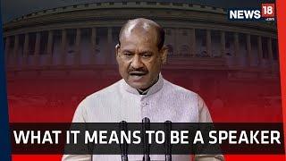 Om Birla Elected Lok Sabha Speaker | What's The Role of a Speaker?