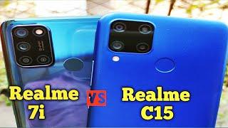 Realme 7i vs Realme C15 Speed Test | Comparison | Antutu Bench Mark Scores