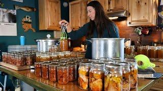 Canning Bone-In Chicken + Moose Meat with Enchilada Sauce