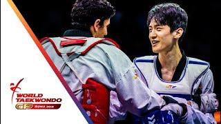 Roma 2018 World Taekwondo GP -Final [Male -68Kg] LEE, DAE-HOON(KOR) Vs DENISENKO, ALEXEY(RUS)