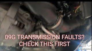 VW TIQUAN 09G / 09M transmission solenoid open circuit faults