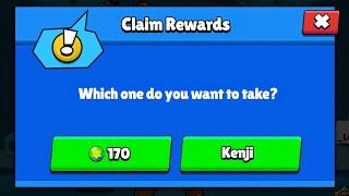 KENJI OR 170 GEMS?  FINALLY! NEW REWARDS  BRAWL STARS UPDATE