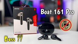 Boat Airdopes 161 Pro Unboxing & Review 50 Hrs Backup - Quad mic Enc  Just Only Rs 999/-