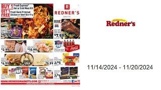 Redner's Markets Weekly Ad (US) - 11/14/2024 - 11/20/2024