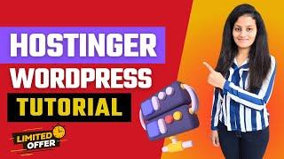 Hostinger Wordpress Tutorial | Hostinger WordPress Hosting | H Panel Tutorial