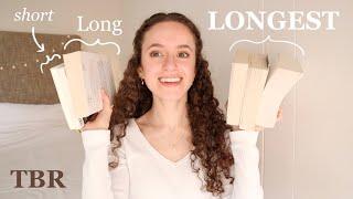 a TBR of LONG & short books // translated literature, classics, literary fiction, and sci-fi