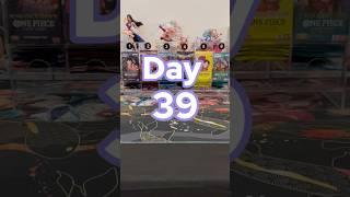 Day 39: OPENING ONE PIECE PACK UNTIL WE HIT A MANGA RARE! #onepieceseries #cards #anime #series