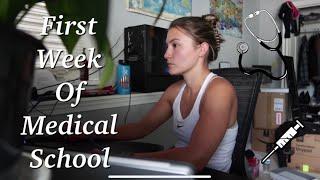 First week of medical school | Orientation week