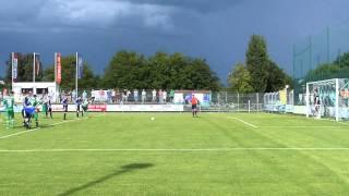 SpVgg Ansbach vs. SpVgg SV Weiden 1:2; Elf. Hegenbart