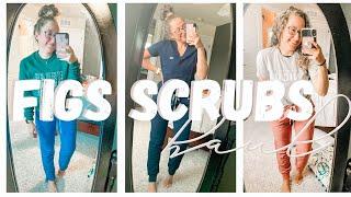 FIGS SCRUBS TRY ON HAUL + VLOG | @Abigaellanai