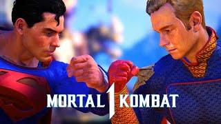 (Superman Mod) On Homelander - Mortal Kombat 1