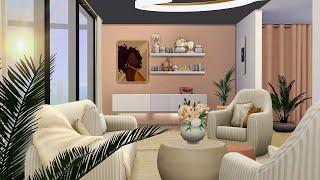 Pink Apartment • The Sims 4 • No CC | Speed Build