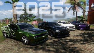 Forza Horizon 5 Car Meet In 2025! Cruising/Highway Roll Racing/Pulls