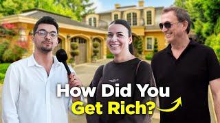 Asking People How to Become Rich and Successful