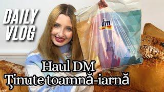 Daily Vlog | Haul Dm colecția de iarnă | Ce ținute am purtat la facultate și în oraș