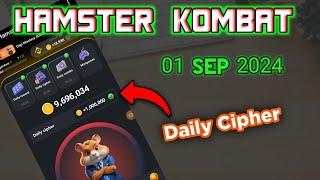 Hamster Kombat 01 SEP 2024 Daily Cipher