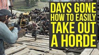 Days Gone Horde Tips To EASILY Take Them Out & Get The Amazing Rewards (Days Gone Tips And Tricks)