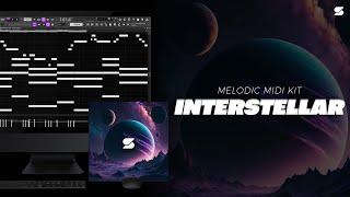 (+25) Beautiful Midi Pack - INTERSTELLAR (FUTURE, NAV, PLUGGNB, JUICE WRLD) RnB Piano Midi Kit 