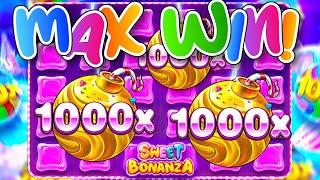 HE HIT THE WORLD RECORD FASTEST MAX WIN ON SWEET BONANZA 1000!