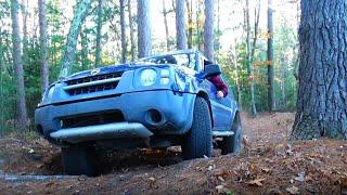 Exploring Michigan fall Colors in a 4 Wheel Drive.