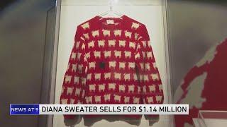 Princess Diana’s sheep sweater smashes records to sell for $1.1 million