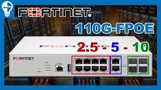 Unboxing & Installation of the FortiSwitch 110G-F-POE: Properties, VLANs... | With 10, 5 and 2.5 ...