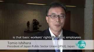 Tomio Ishihara, Japan Public Sector Union, Japan