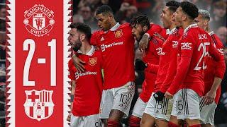 CRAZY COMEBACK WIN ️‍ | Man Utd 2-1 Barcelona | Highlights