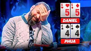 When you FLOP a SET against Daniel Negreanu!