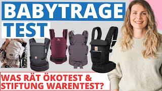 Babytrage Test: Was empfiehlt Stiftung Warentest?