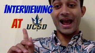 INTERVIEWING/VLOGGING AT UCSD SCHOOL OF MEDICINE!