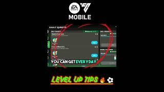 How To Level Up And Get XP In FC Mobile || TUTORIAL || #fcmobile