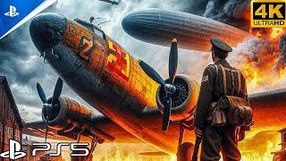 DESTROYING FLEET OF GERMAN BOMBERS (PS5) Realistic ULTRA Graphics Gameplay [4K 60 FPS] Battlefield