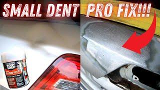 Simple steps to repair a dent like a pro. #bodywork #autorepair #autorepair