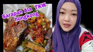 SARAPAN ALA MBK TKW HONGKONG DI HARI MINGGU#SALSABELA #VLOG