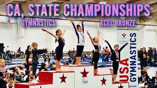 CA, State Championship "XCEL" Bronze USA Gymnastics 2022