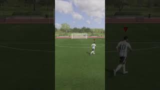 Messi volley power shot