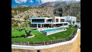 Amazing modern and luxury villa with great sea views for sale in Altea on the Costa Blanca in Spain