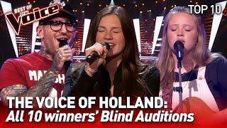 TOP 10 | All WINNERS' Blind Auditions: The Voice of Holland