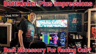 ButtKicker Gamer Plus Overview + Impressions - Must Have Add-On For Arcade Racing Cabinet?