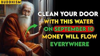 BE RICH! Clean your Door with THIS Water On SEPTEMBER 10 and ATTRACT A LOT OF MONEY  Buddhism