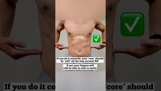 How to BRACE YOUR CORE Correctly!